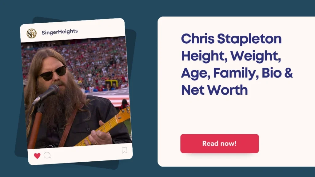 Chris Stapleton Height