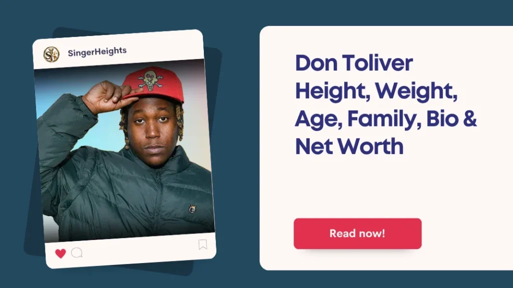 Don Toliver Height