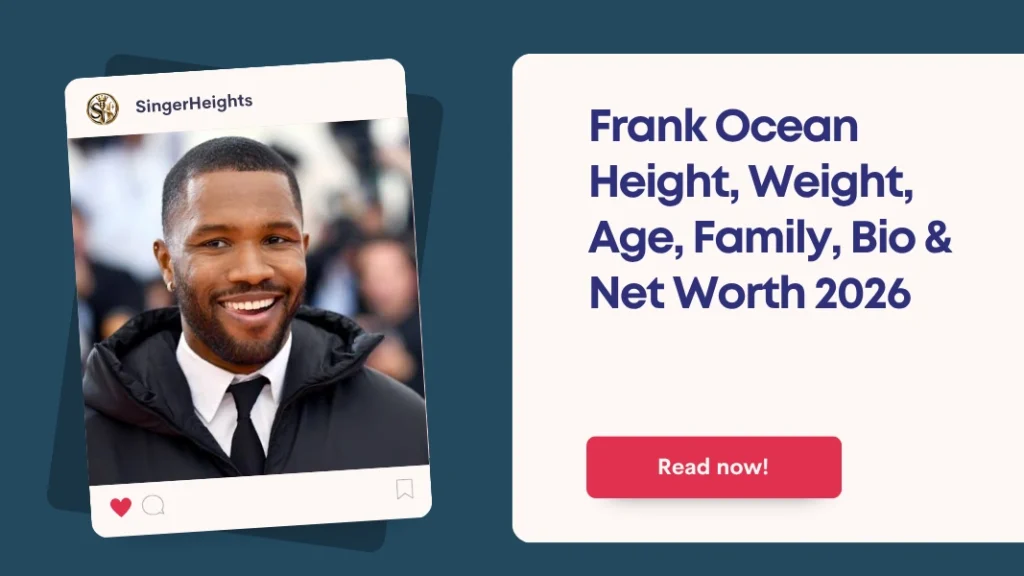 Frank Ocean Height