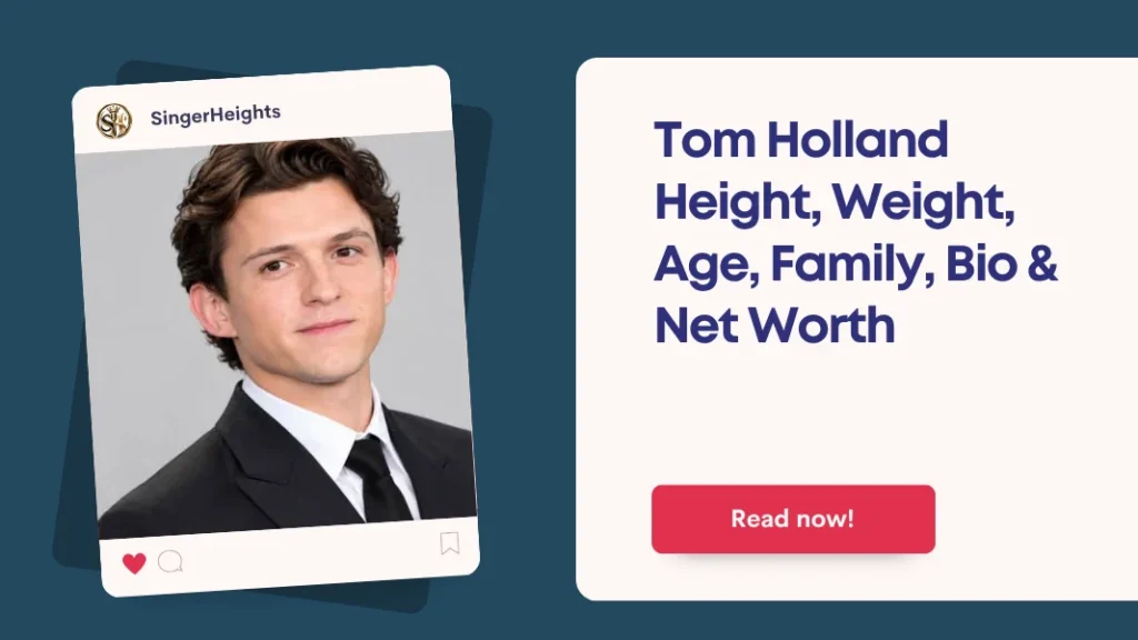 Tom Holland Height