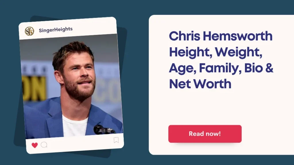 Chris Hemsworth Height