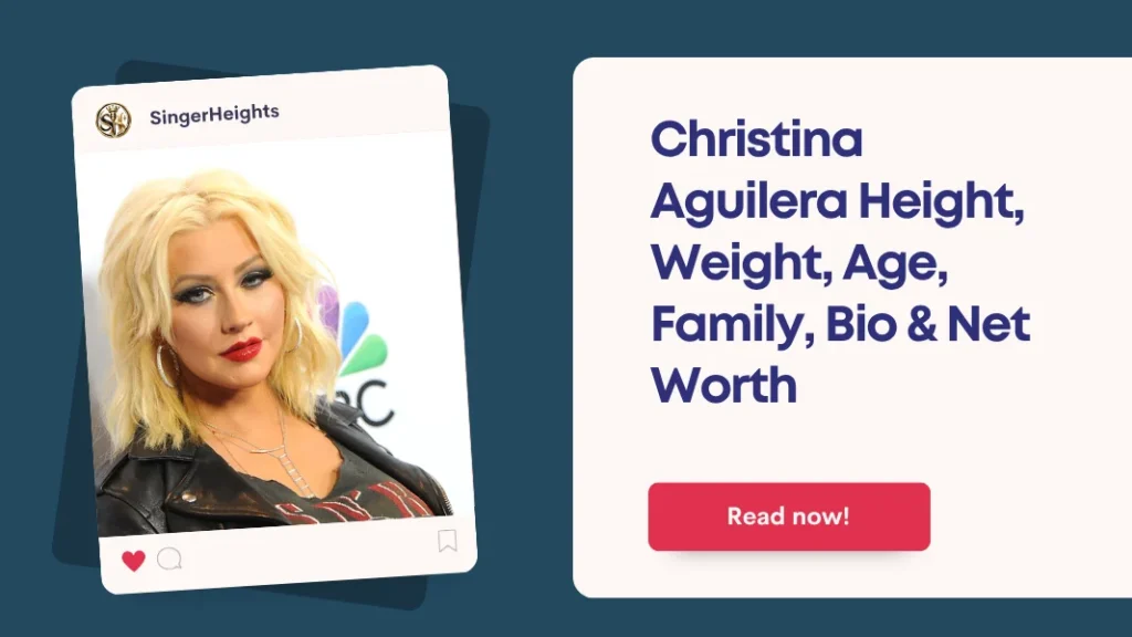 Christina Aguilera Height