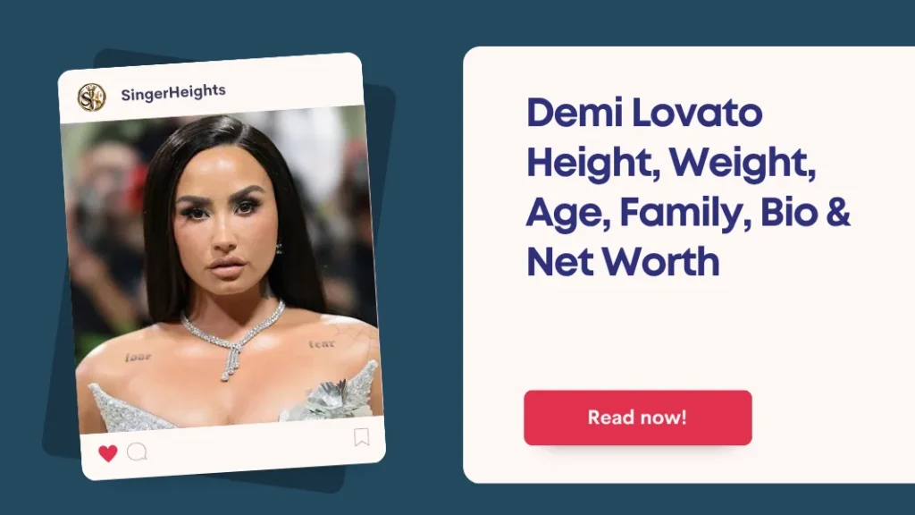Demi Lovato Height