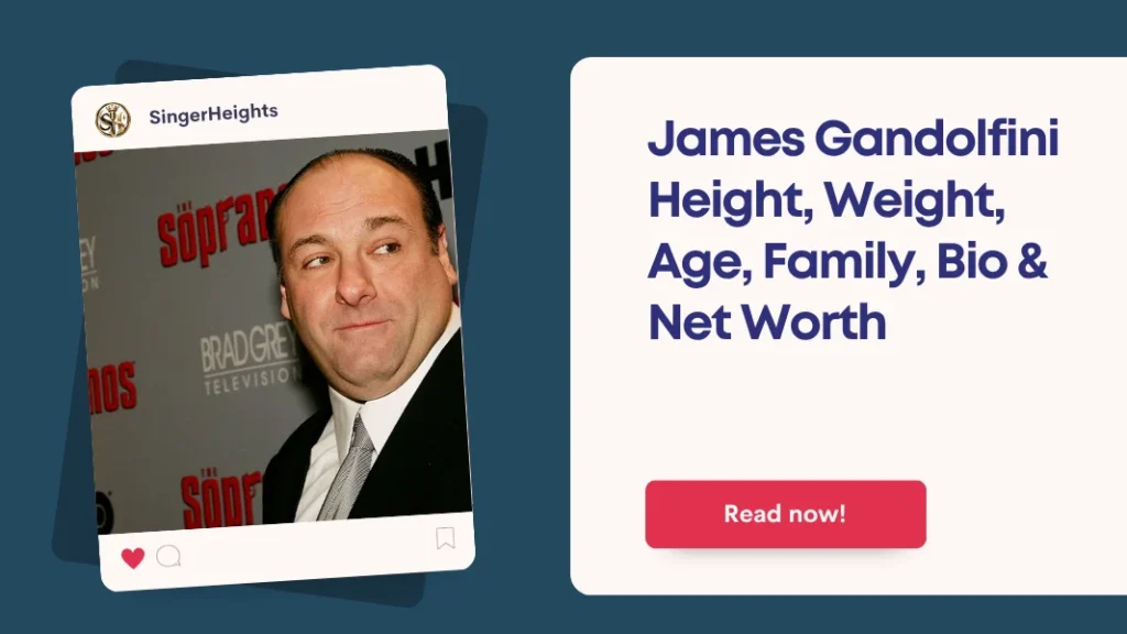 James Gandolfini Height