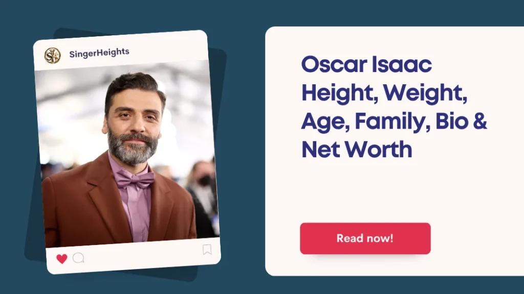 Oscar Isaac Height